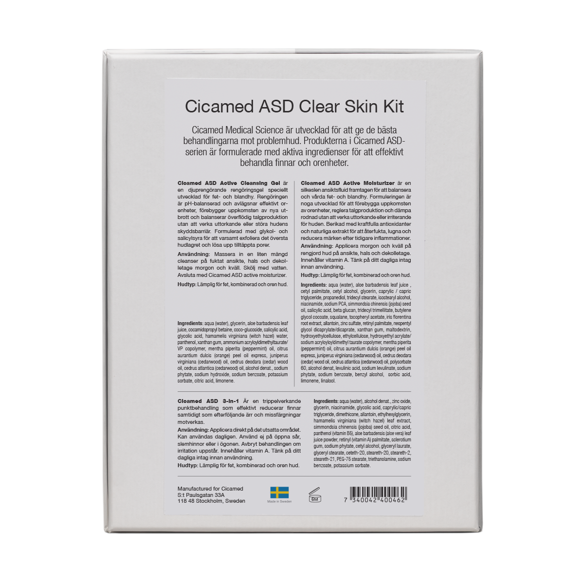 ASD Clear Skin Kit
